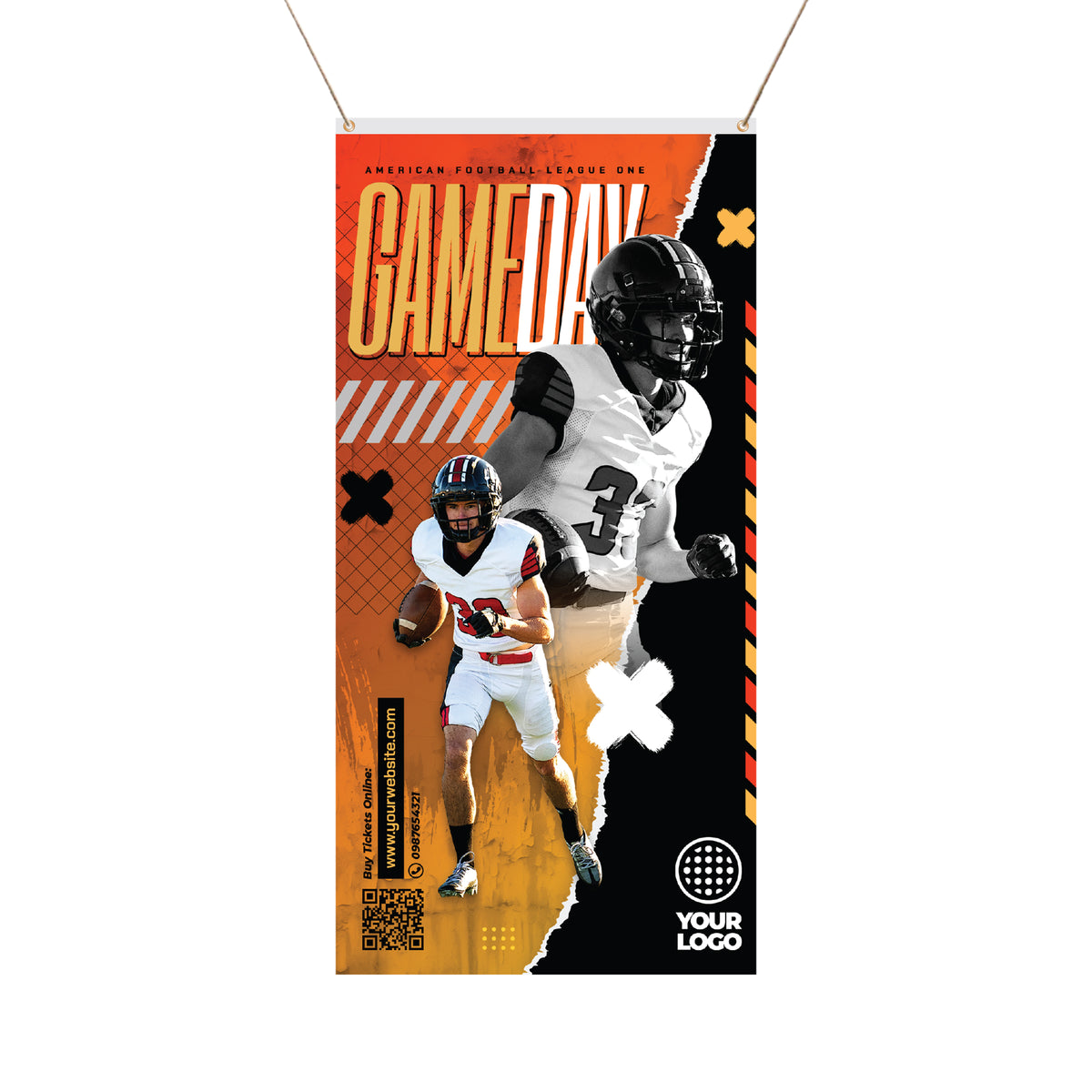 5' x 10' Championship Banners | Vu Line Direct. More Money