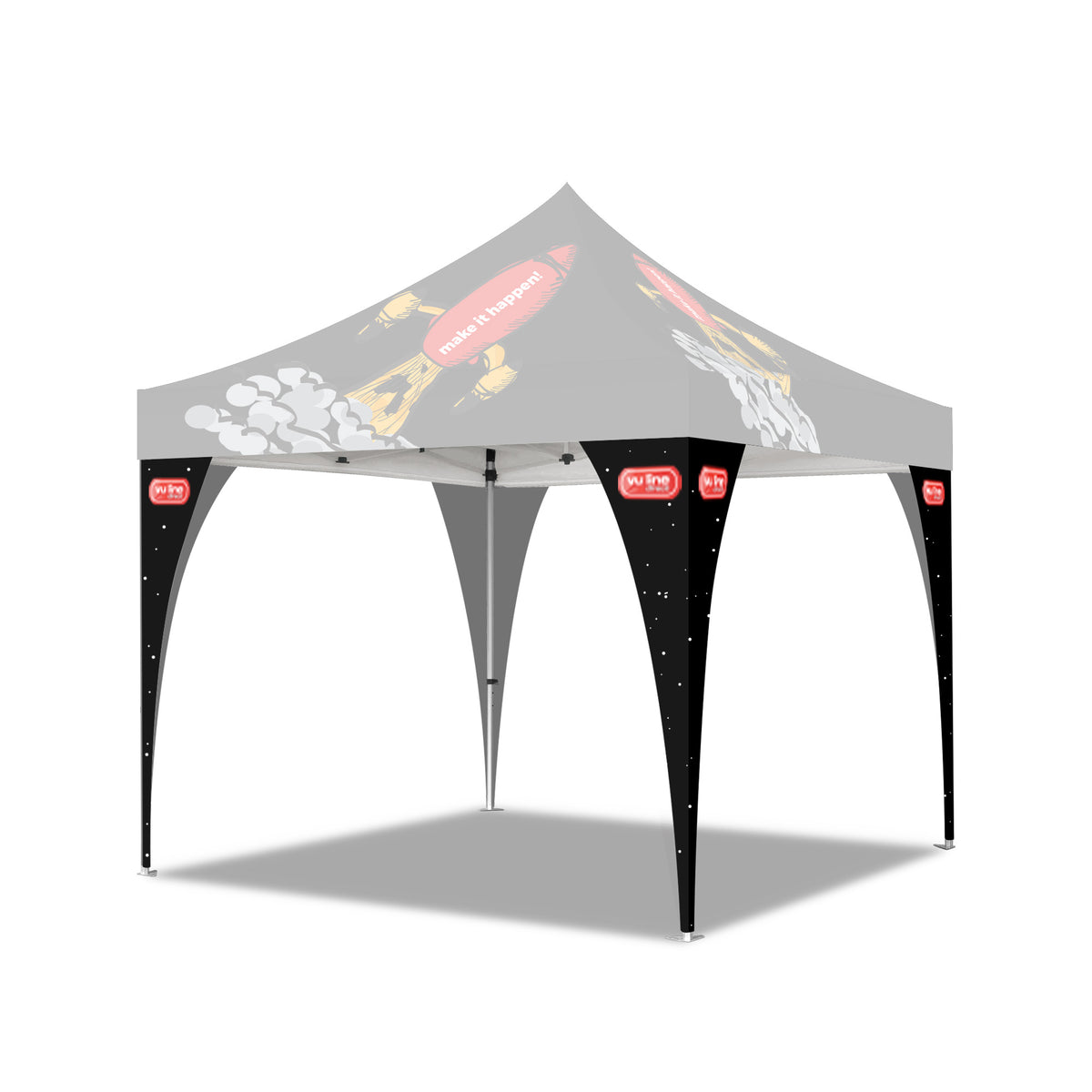 Tent Leg Cover Vu Line Direct. More Money in Your Rocket!