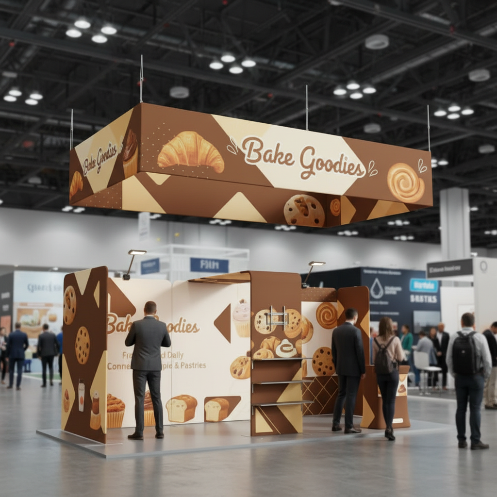 10x20 ft Trade Show Display Kit - Version B1
