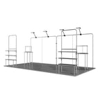 10x20 ft Trade Show Display Kit - Version A2
