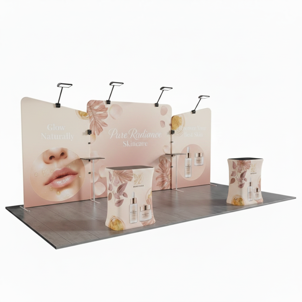10x20 ft Trade Show Display Kit - Version A6