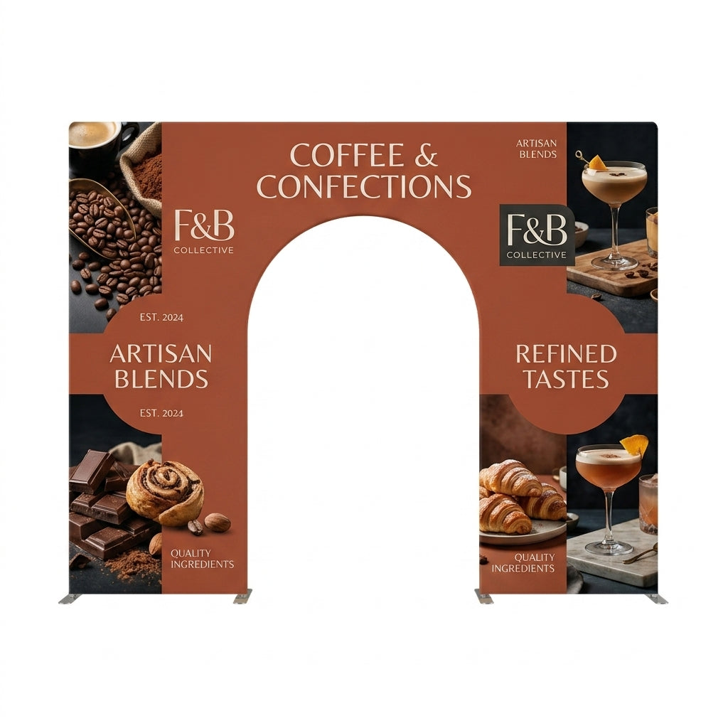 3D Arch Display - 10' Single Door
