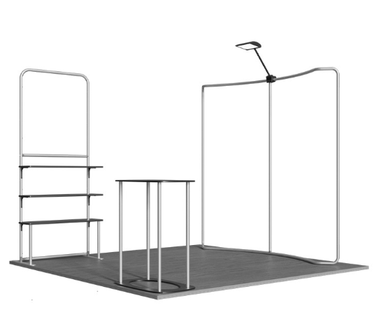 10x10ft Trade Show Display Kit - Version A4