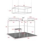 10x10ft Trade Show Display Kit - Version B1