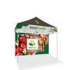 10x10 Standard Tent w/ Full Color Canopy and Back Wall