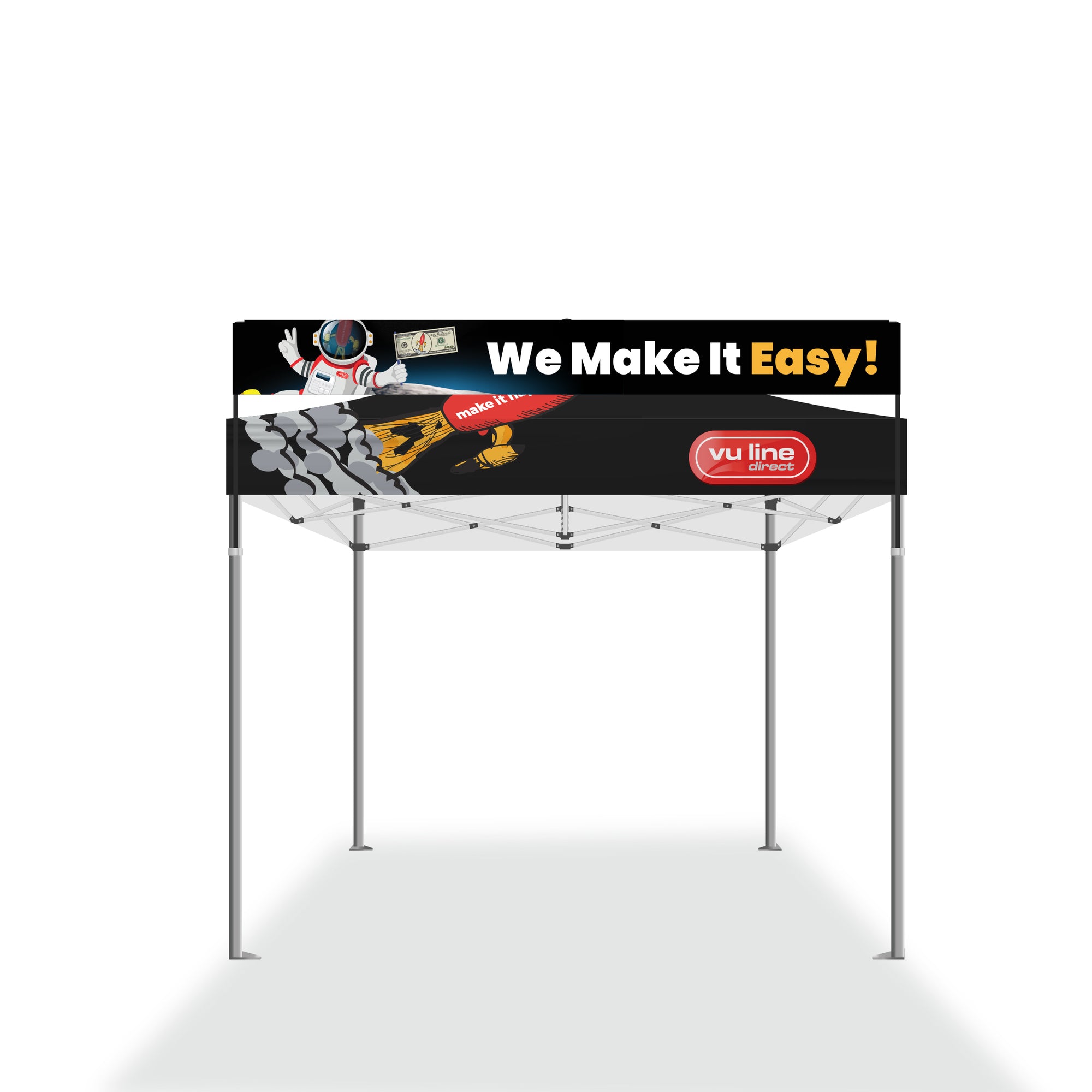 10'x10' TENT BILLBOARD BANNER
