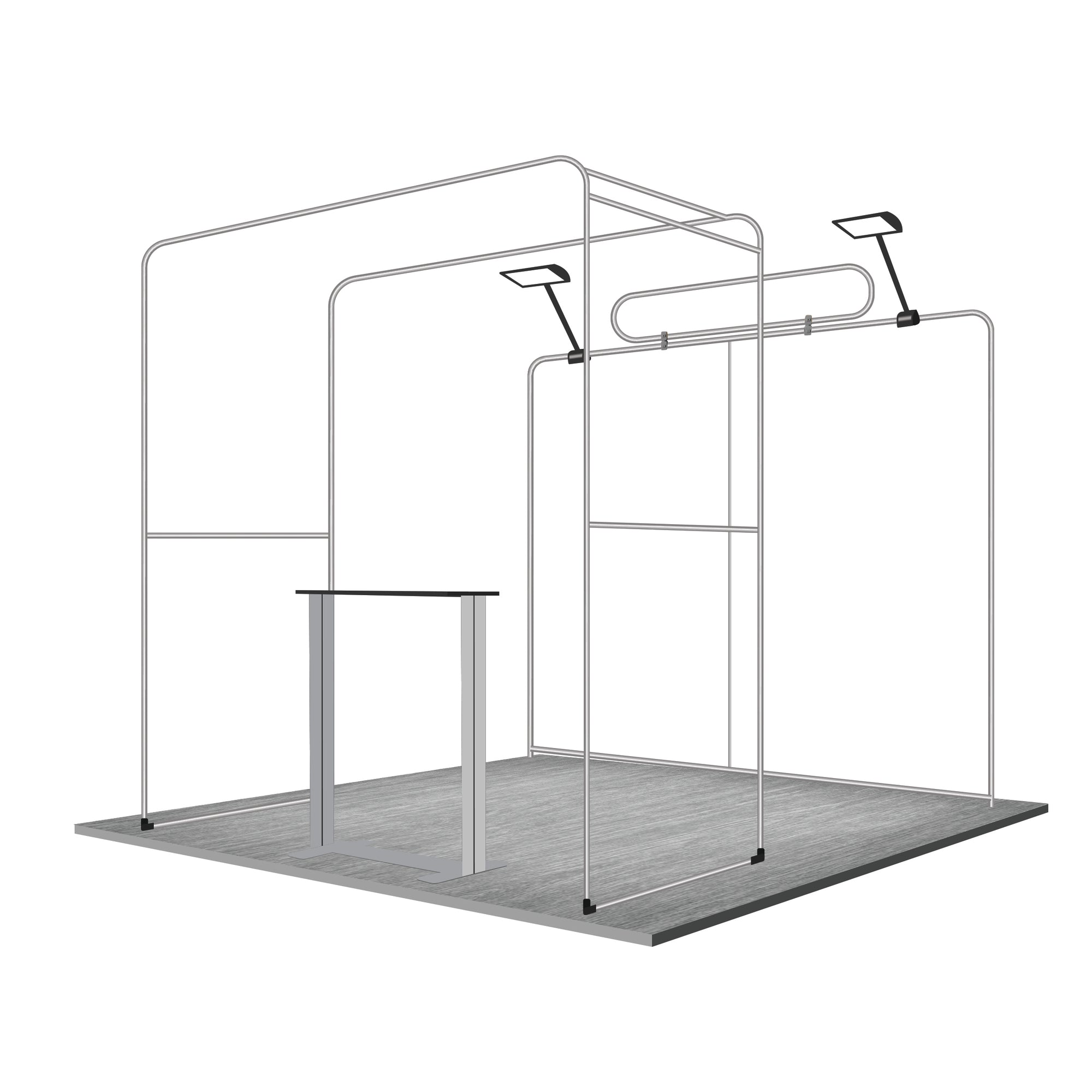 10x10ft Trade Show Display Kit - Version A2