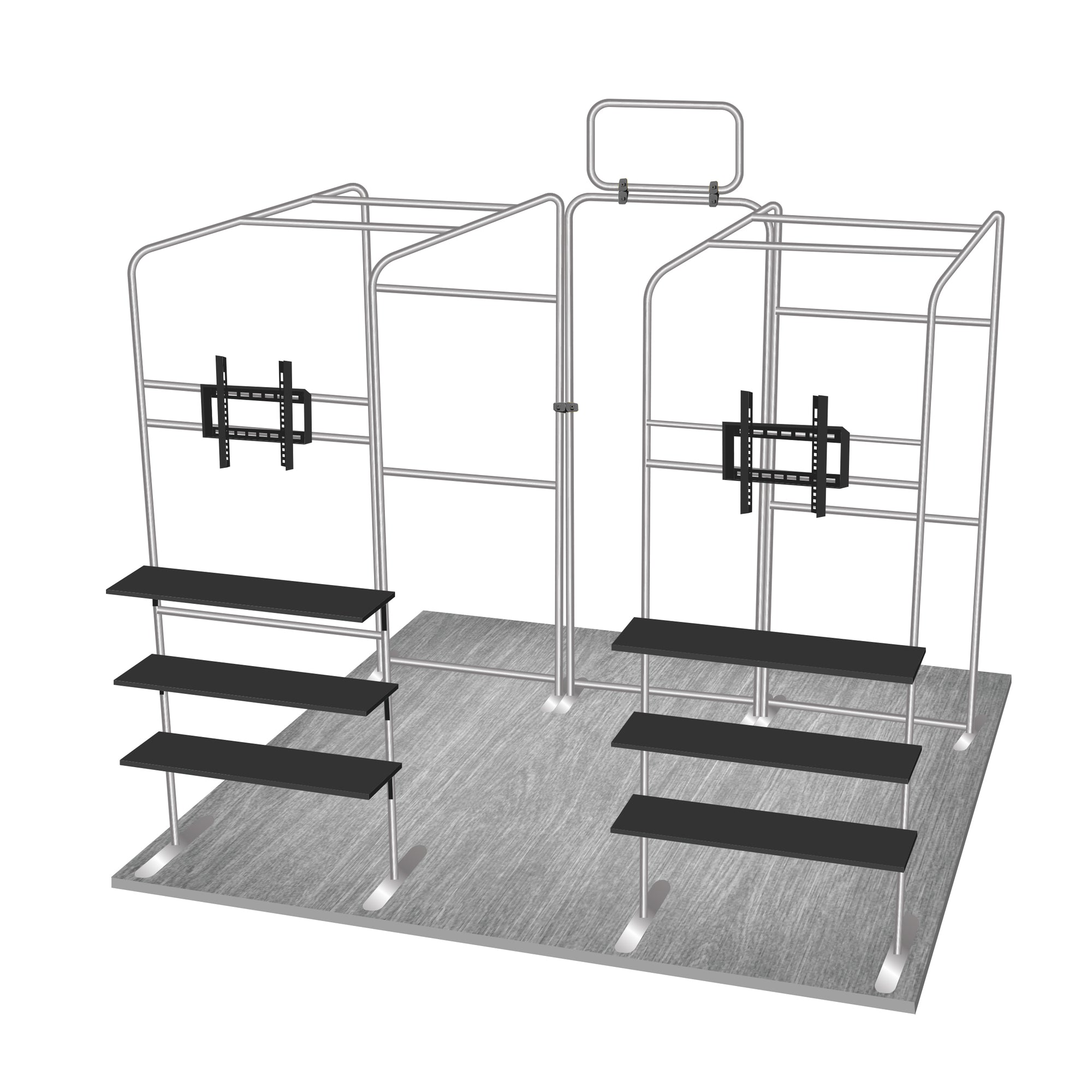 10x10ft Trade Show Display Kit - Version C1