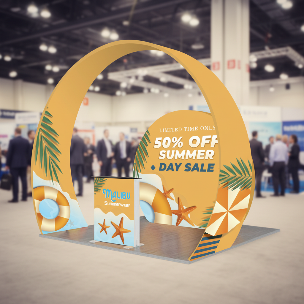 10x10ft Trade Show Display Kit - Version D2