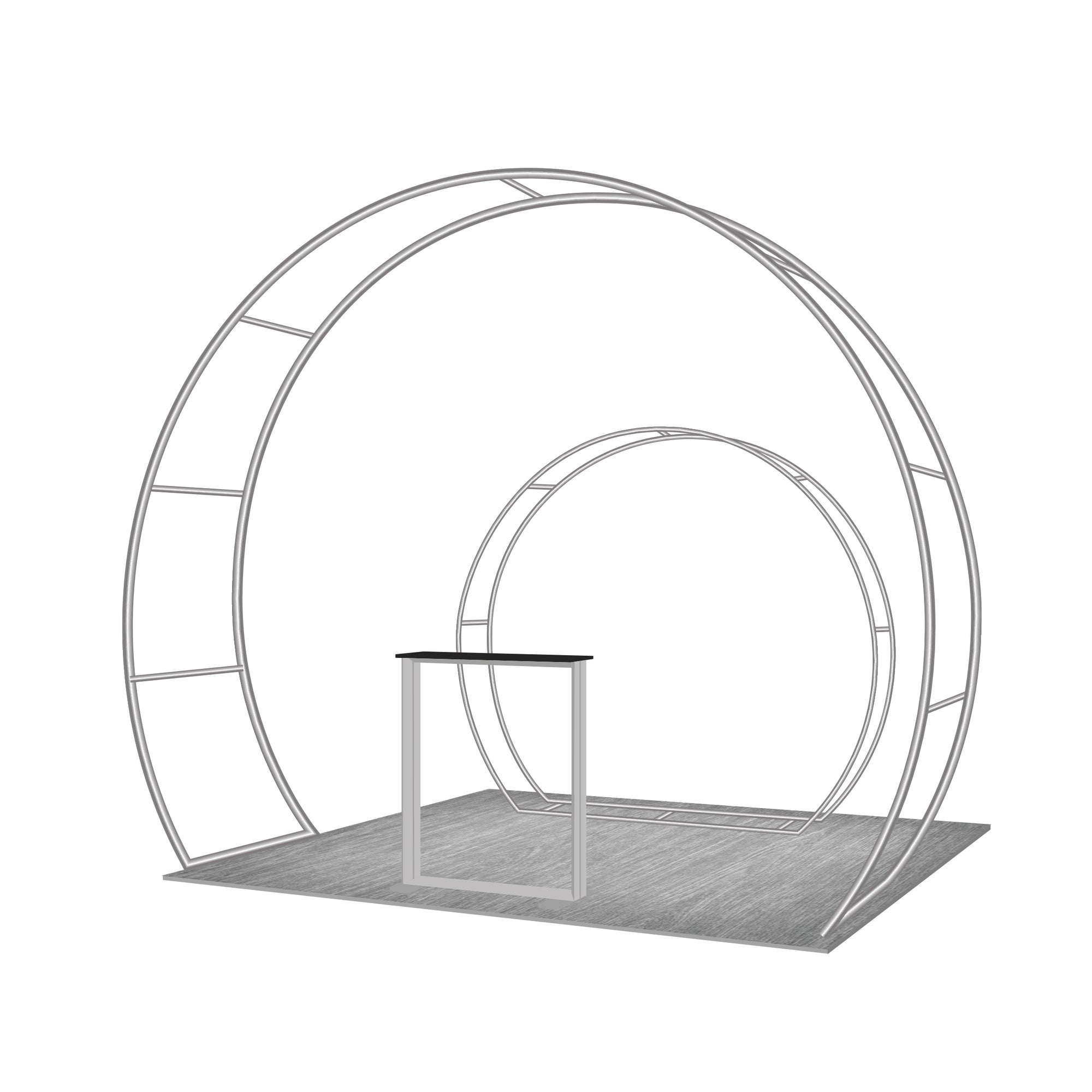 10x10ft Trade Show Display Kit - Version D2