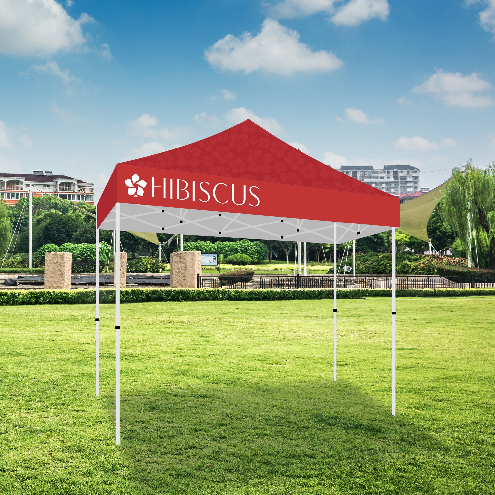 HassleFree™ 10x10 Premium Tent | Vu Line Direct. More Money