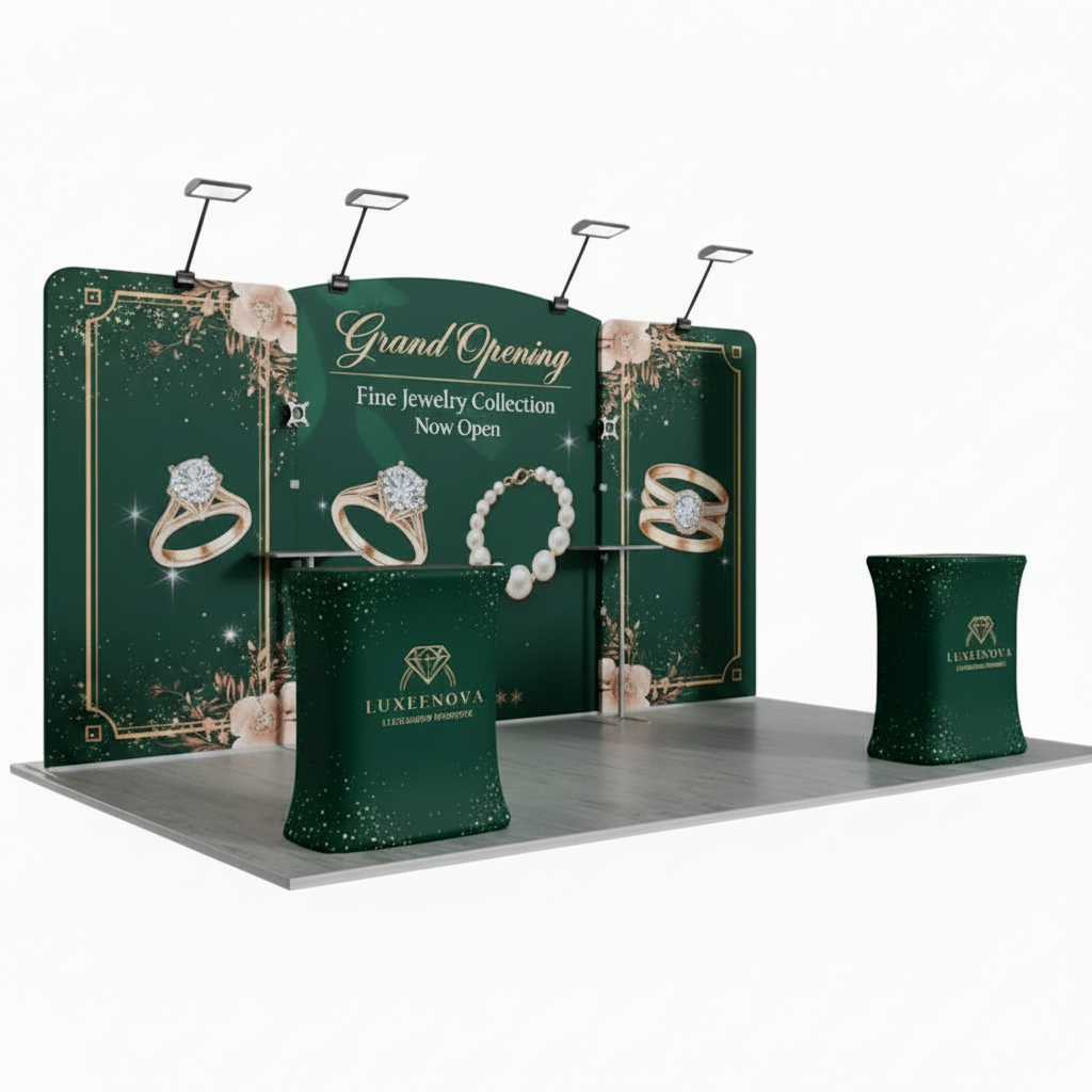 10x15 ft Trade Show Display Kit - Version C1