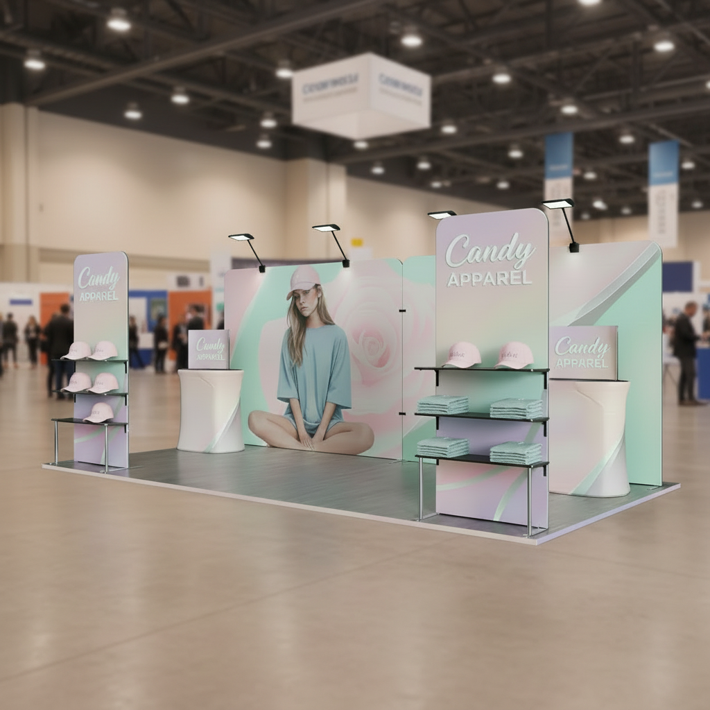 10x20 ft Trade Show Display Kit - Version A2