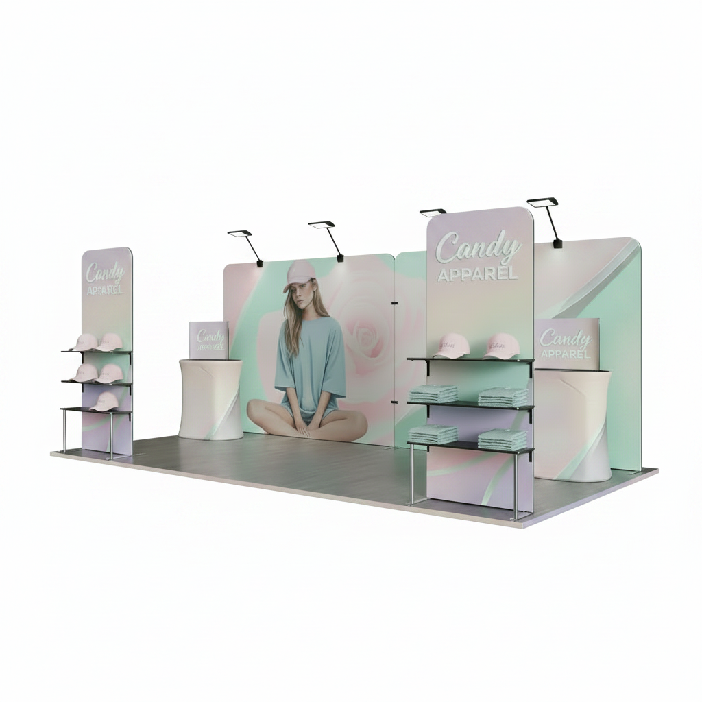 10x20 ft Trade Show Display Kit - Version A2