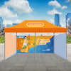 Premium 10x20 Tent w/ Backwall & Full Side Walls