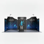 10x20 ft Trade Show Display Kit - Version B4