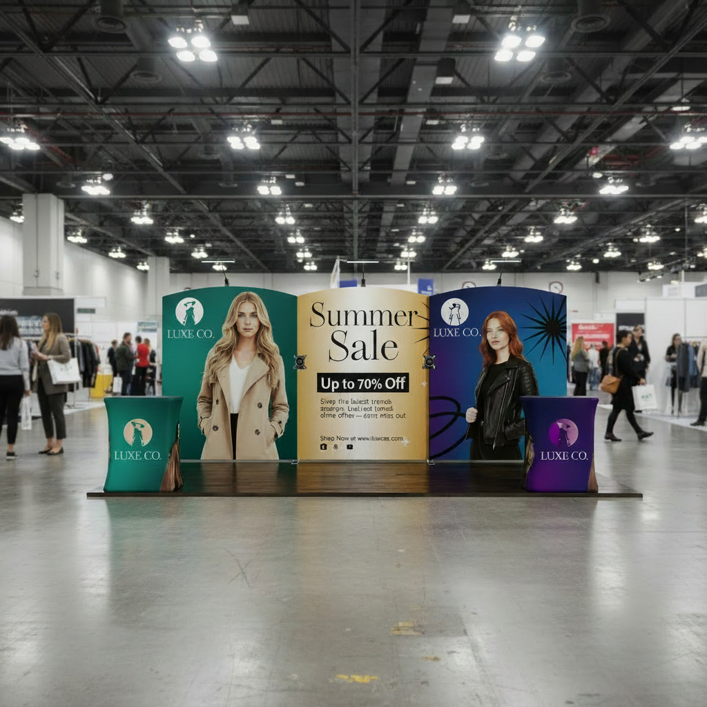 10x20 ft Trade Show Display Kit - Version C4