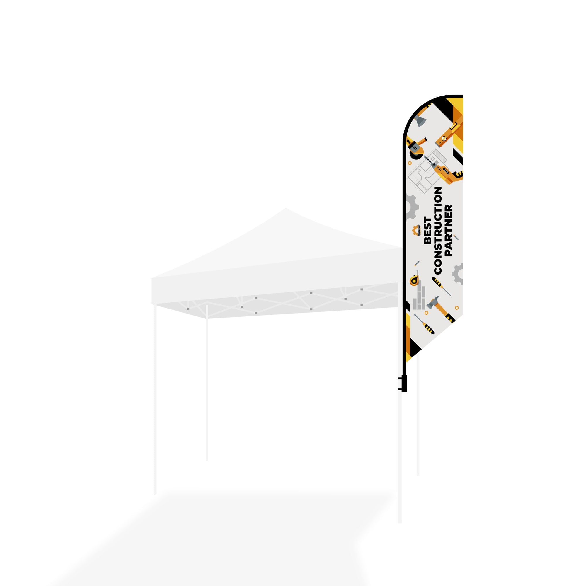 12’ Large Tent Flag Kit