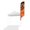 15’ XLarge Tent Flag Kit w/ Double Sided