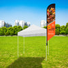 15’ XLarge Tent Flag Kit w/ Double Sided