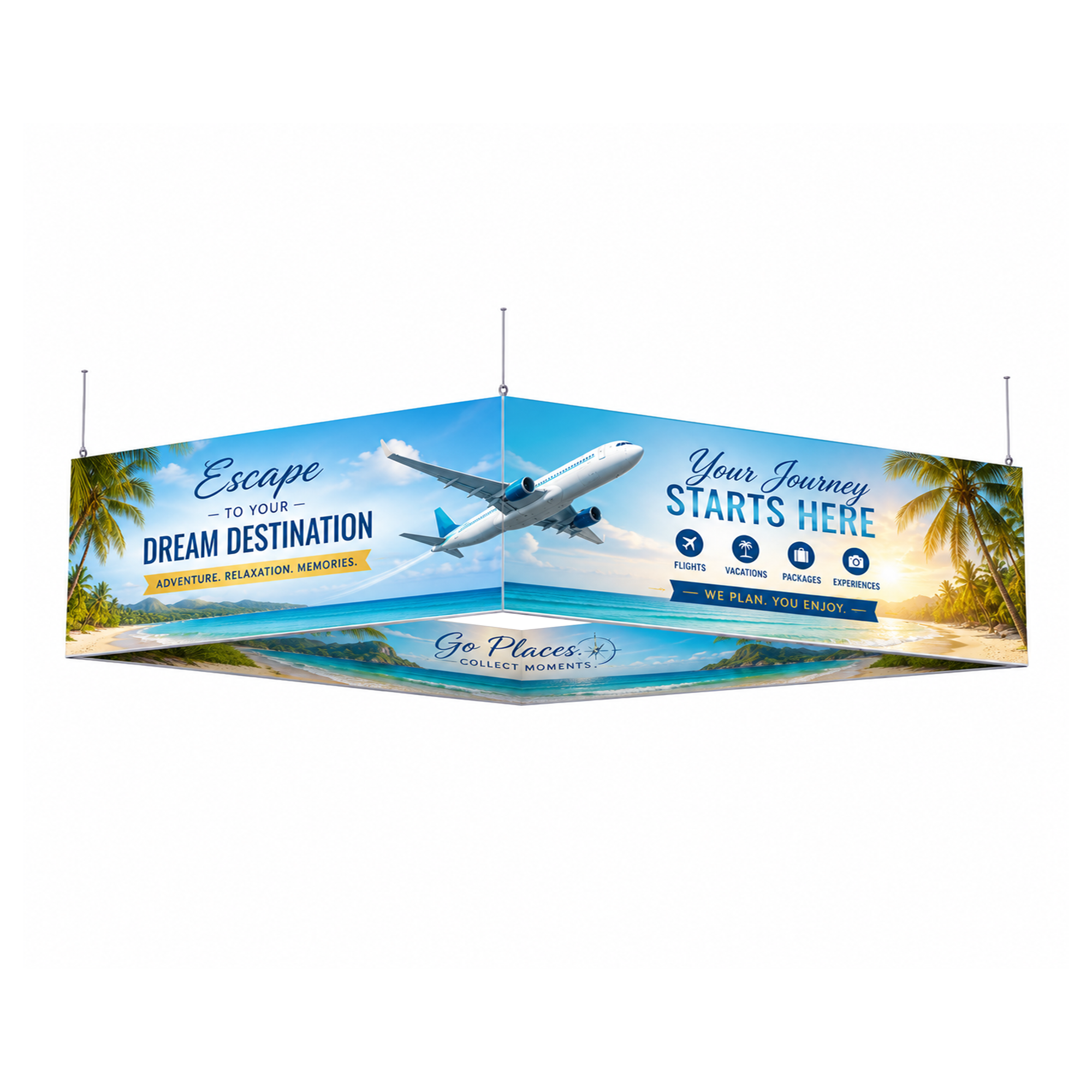 20' Square Hanging Sign