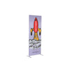 HassleFree™ 30"x80" Fabric Banner Stand w/ Double Sided Imprint