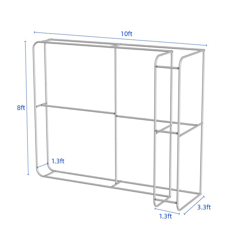 3D L-Shaped Display