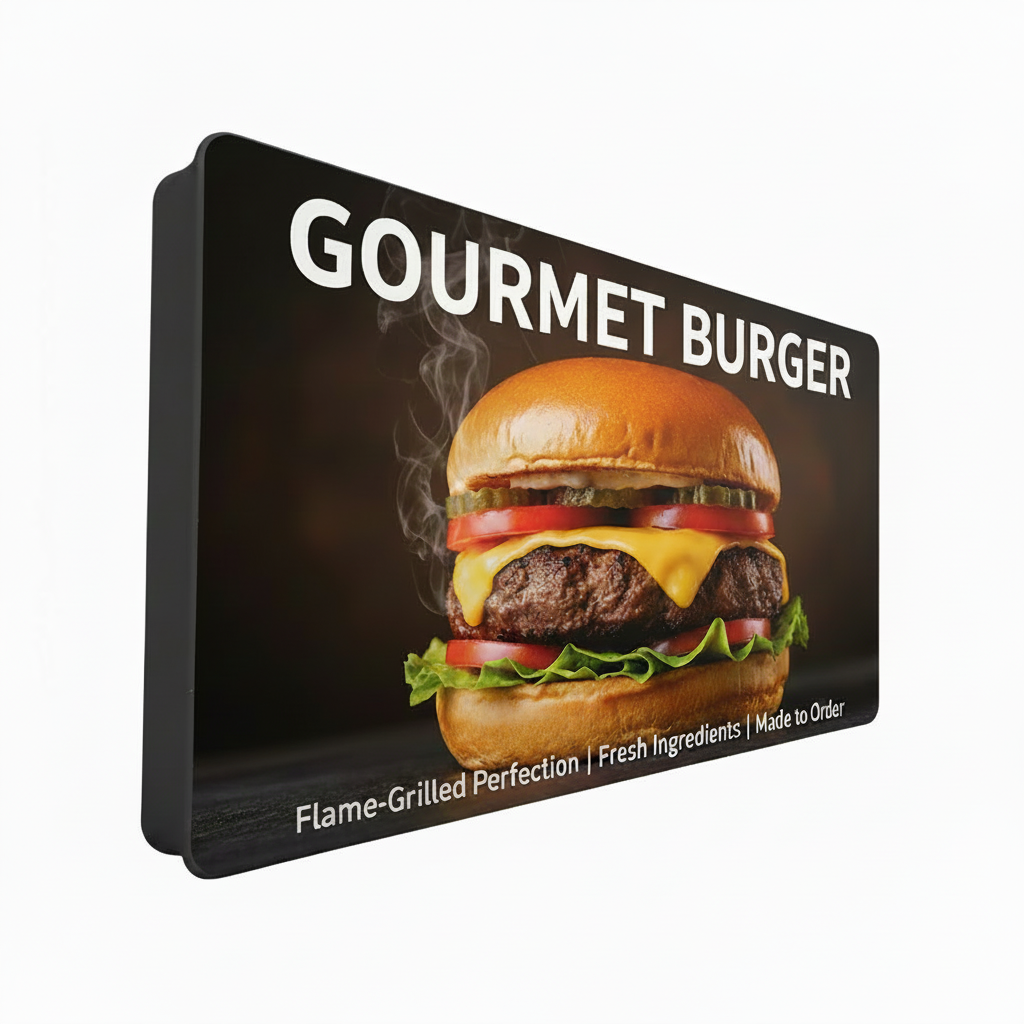 15' HassleFree™  3D Straight Display (Round Corners)
