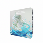 8' HassleFree™  3D Straight Display (Round Corners)