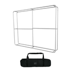 8' HassleFree™  3D Straight Display (Round Corners)