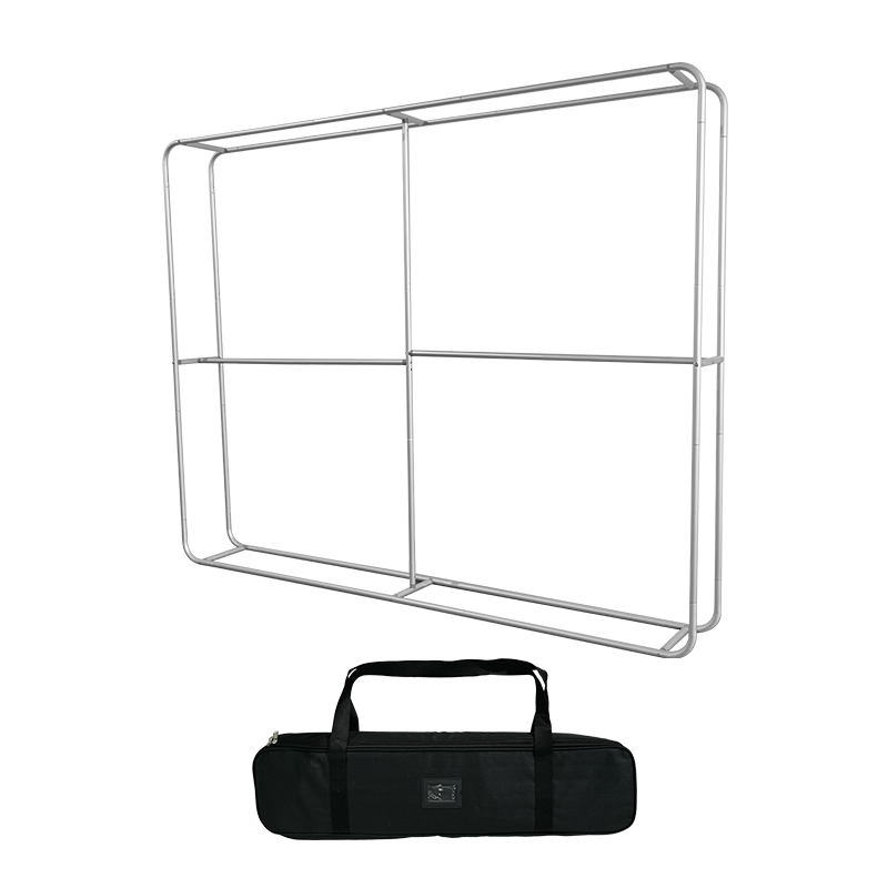 8' HassleFree™  3D Straight Display (Round Corners)