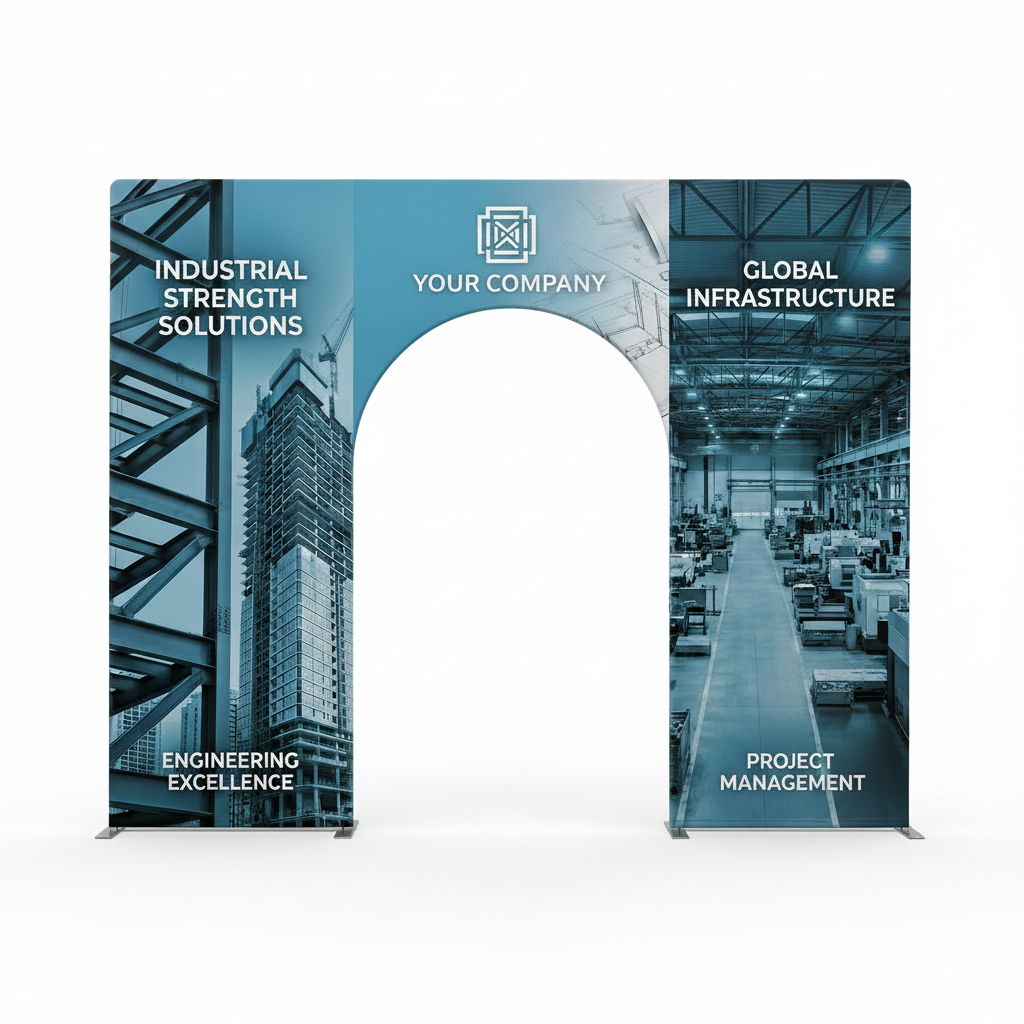 3D Arch Display - 8' Single Door