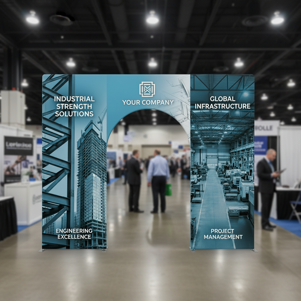 3D Arch Display - 8' Single Door