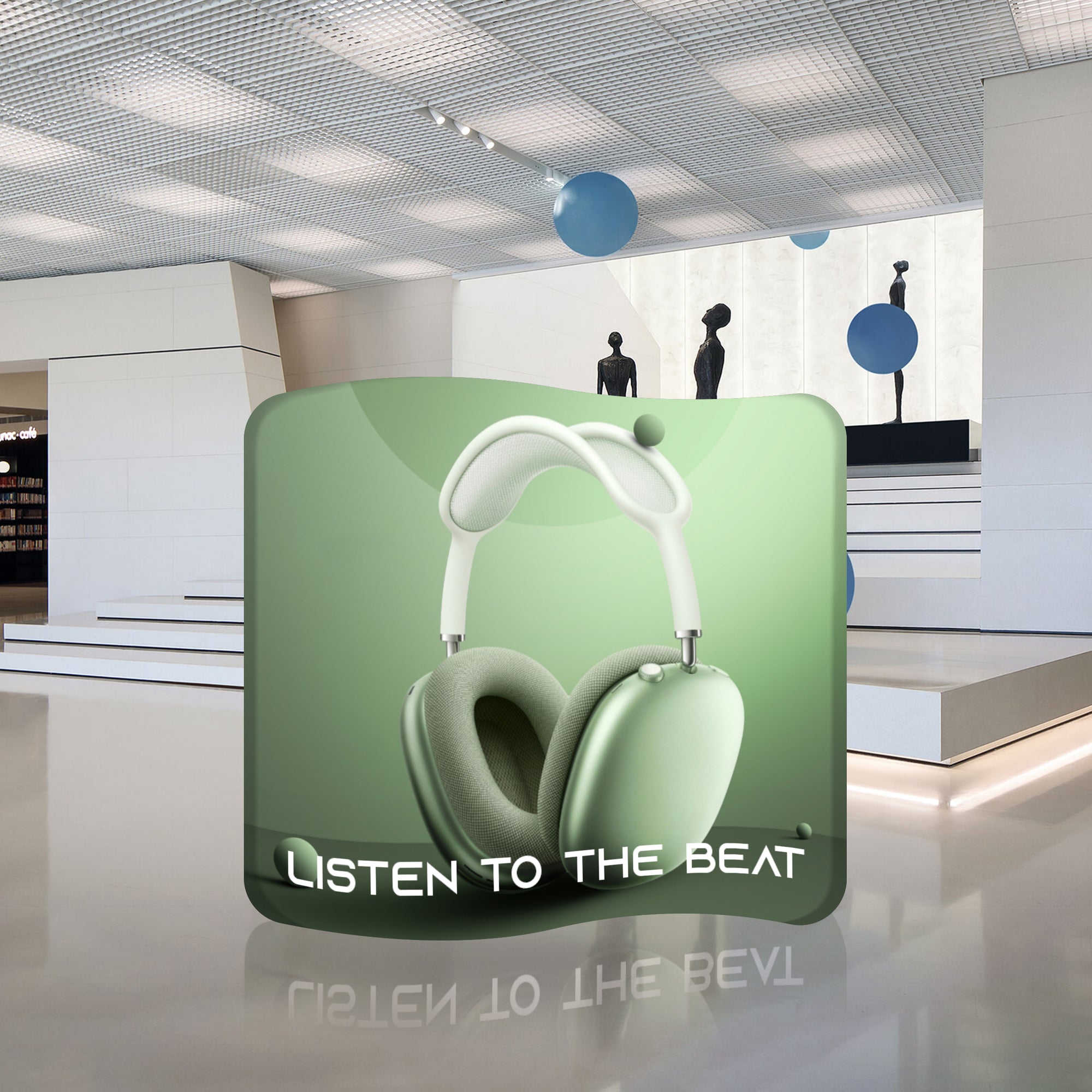 8' S-Shaped Tension Fabric Backdrop Display