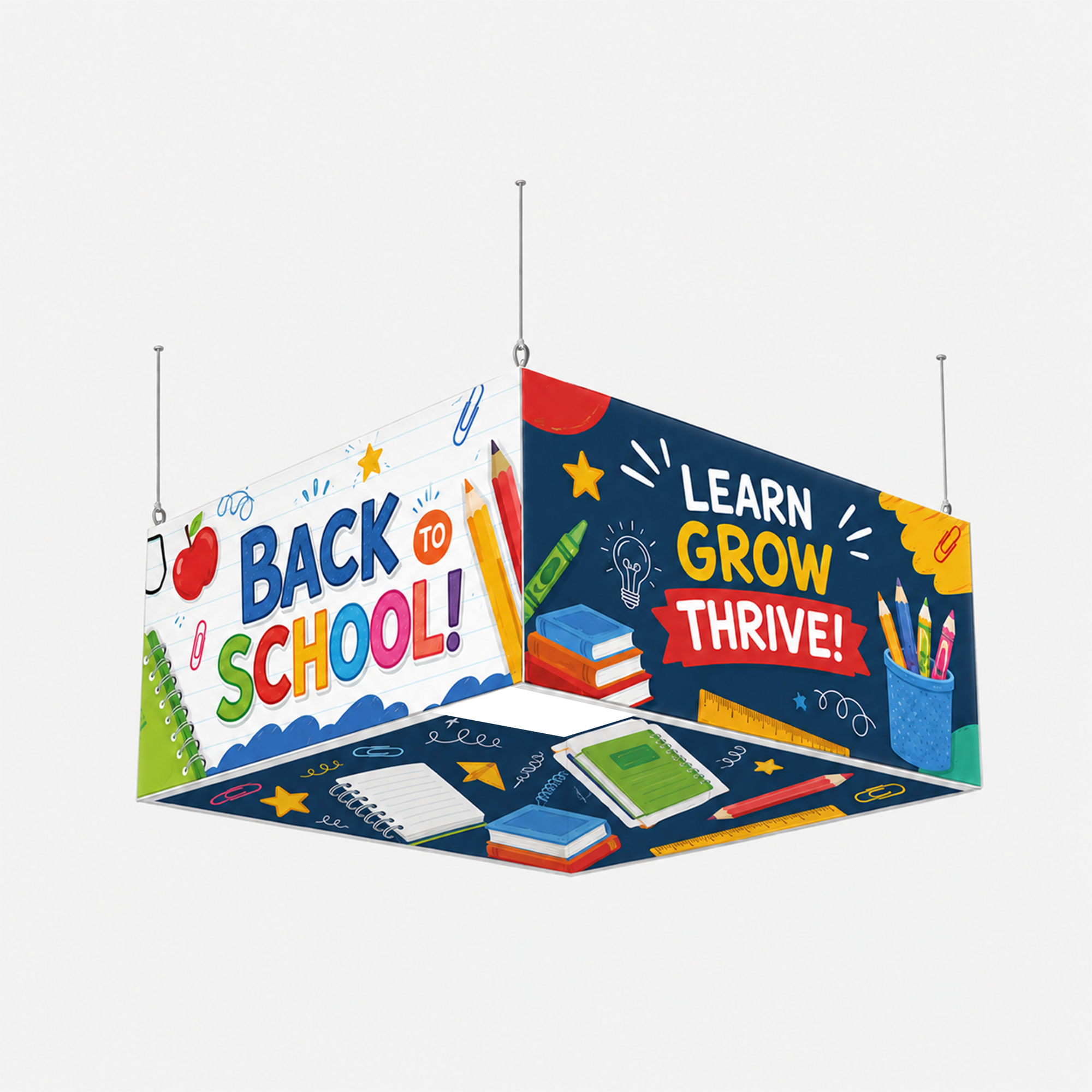 8' Square Hanging Sign