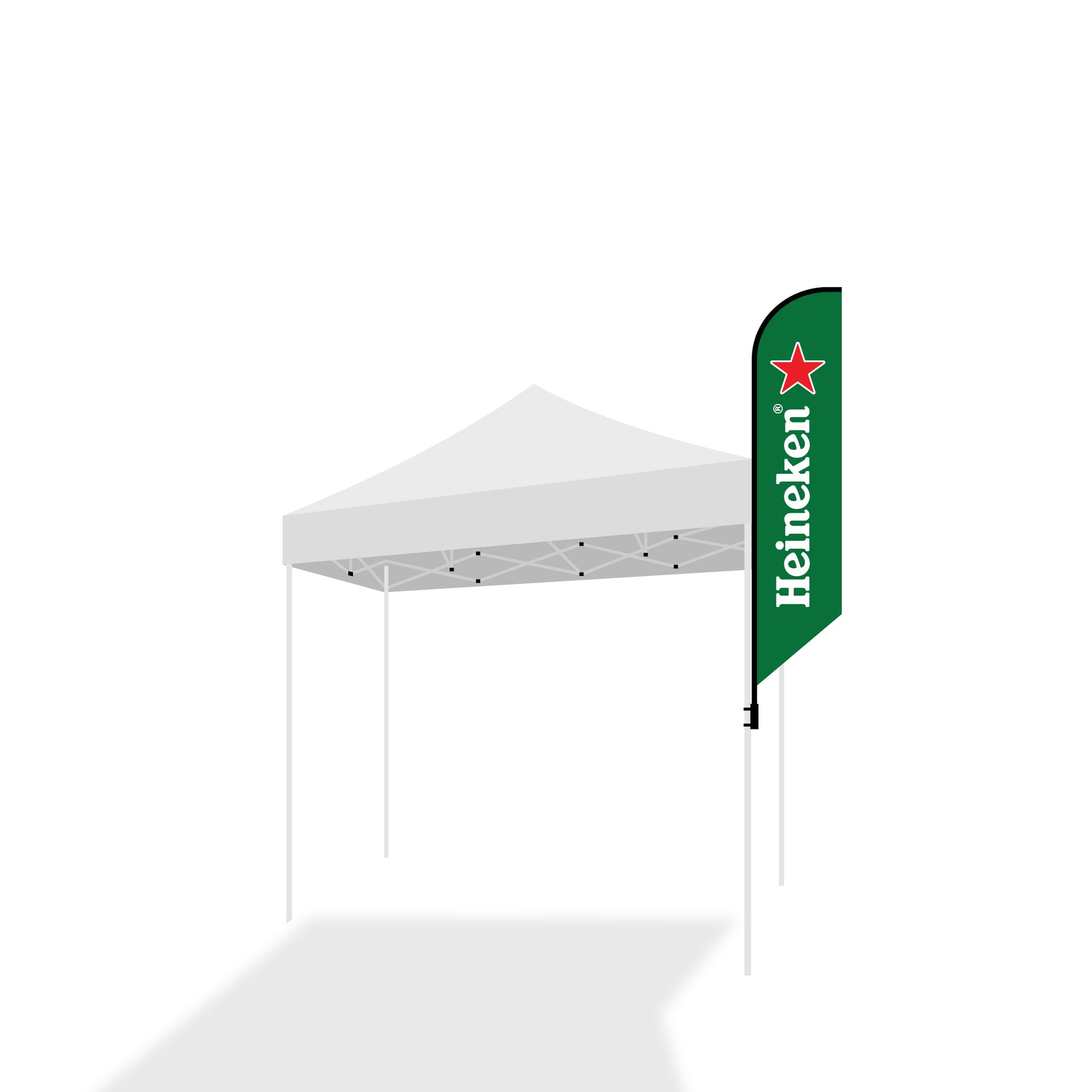 8’ Medium Tent Flag Kit