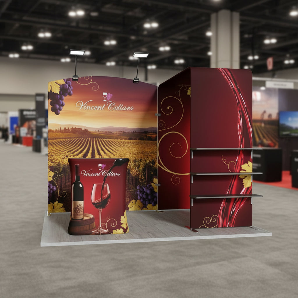 10x10ft Trade Show Display Kit - Version C3