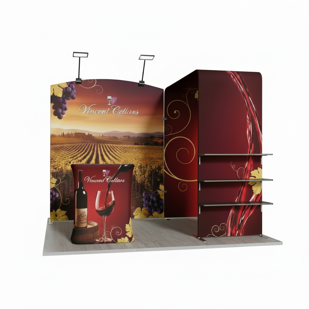 10x10ft Trade Show Display Kit - Version C3