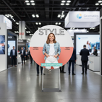 5' CIRCLE SHAPED DISPLAY