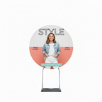 5' CIRCLE SHAPED DISPLAY
