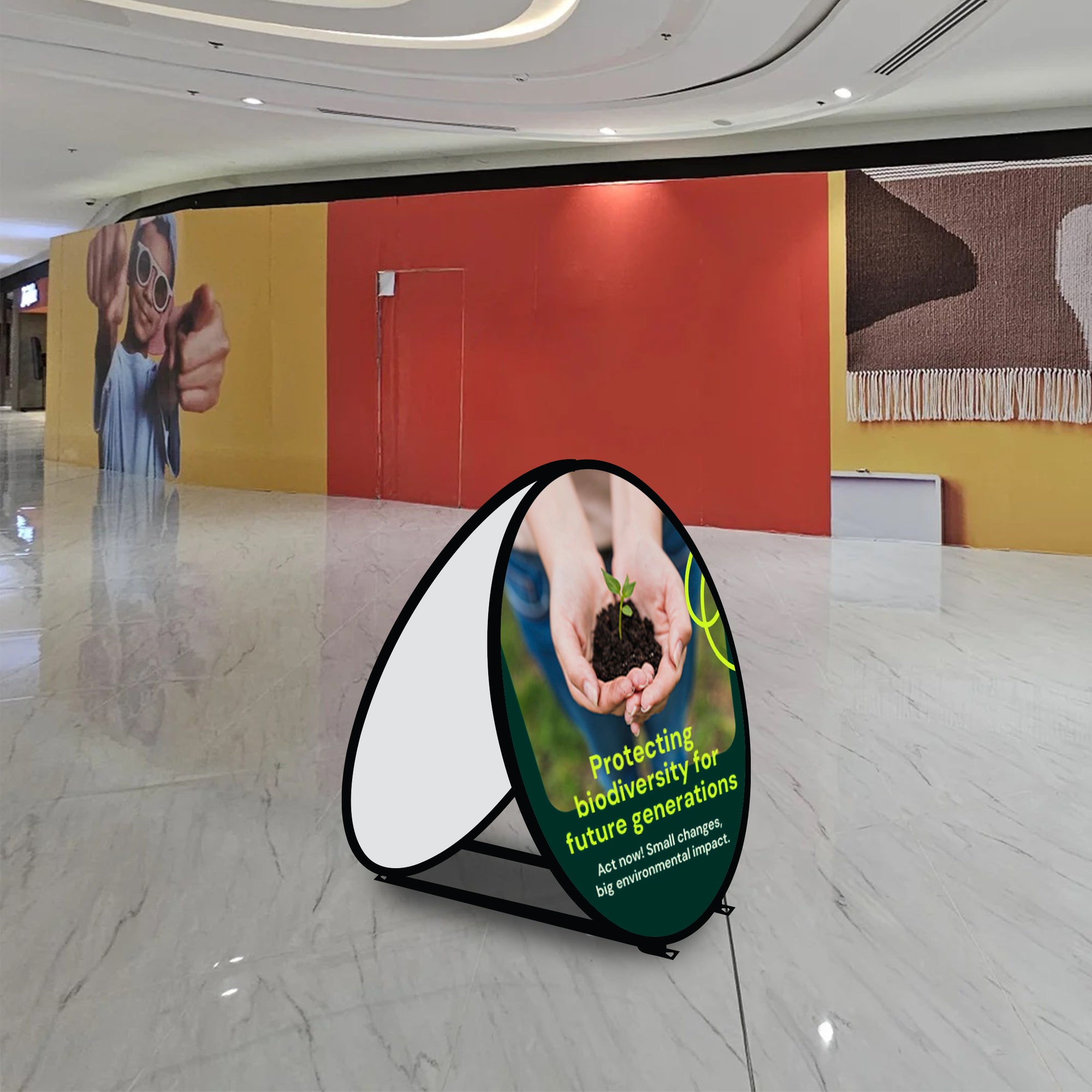 Circle Pop-Up Banner