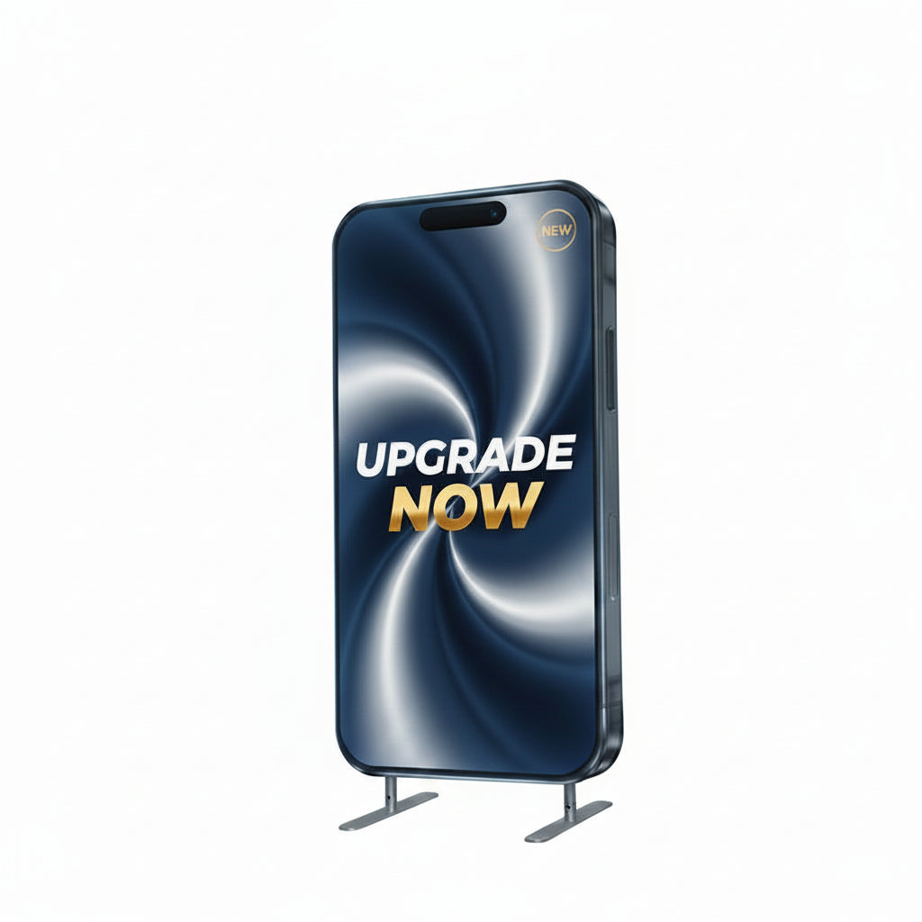 Custom Phone Shape Display Stand