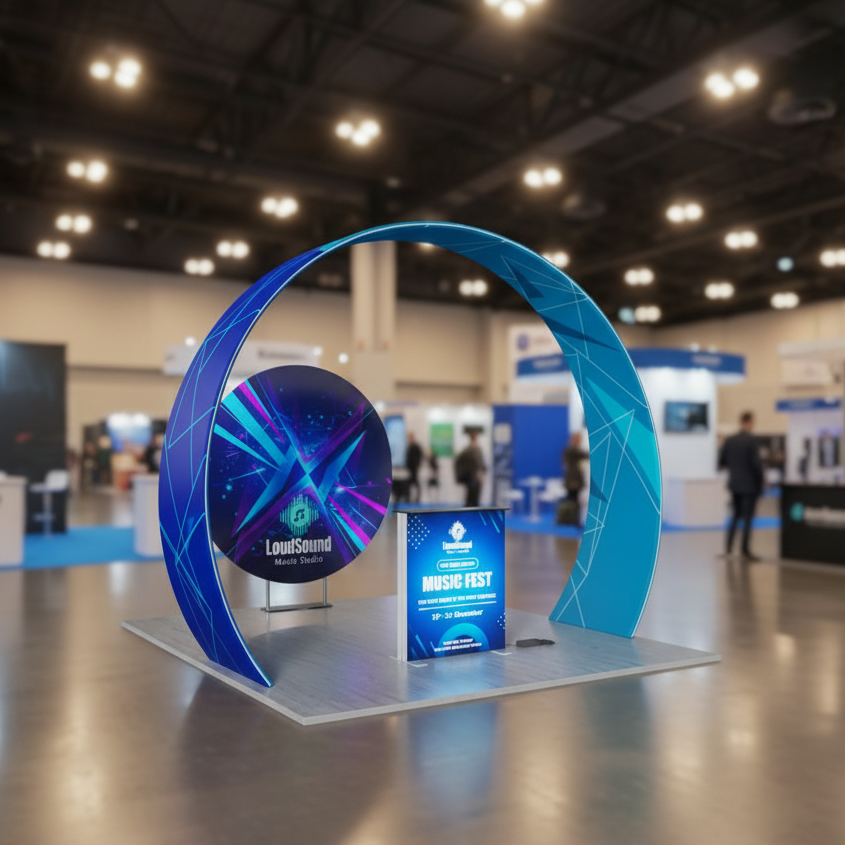 10x10ft Trade Show Display Kit - Version D3