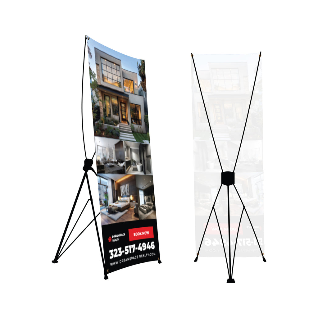 HASSLEFREE™ X BANNER STAND - MEDIUM