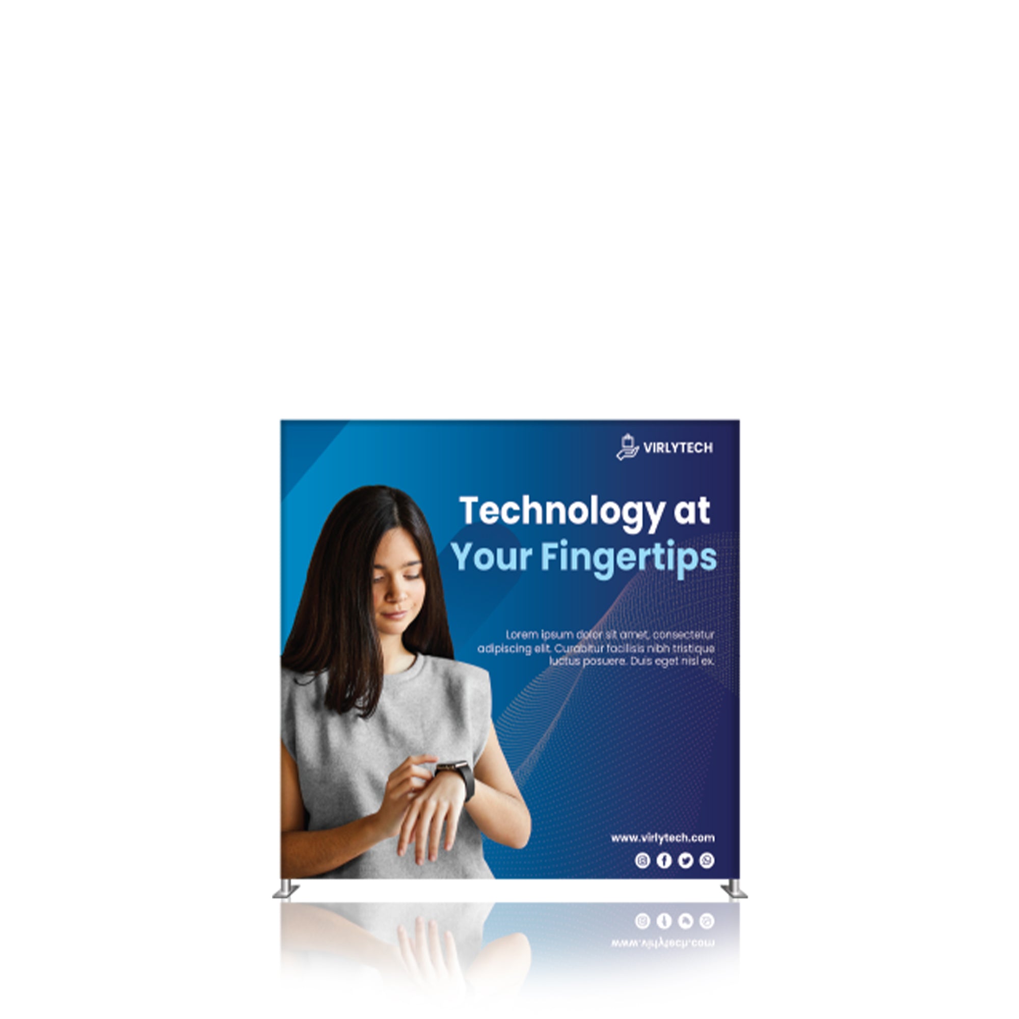 “Not So Big” 6’x6’ Backdrop Display