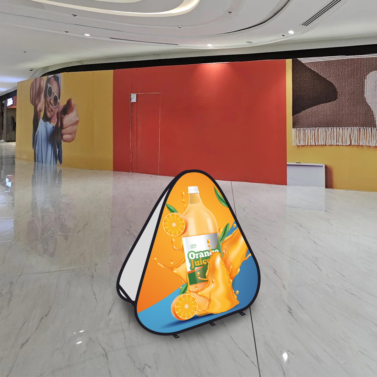 Pop Up Banner - Triangle | Vu Line Direct. Your Trusted Partner in ...
