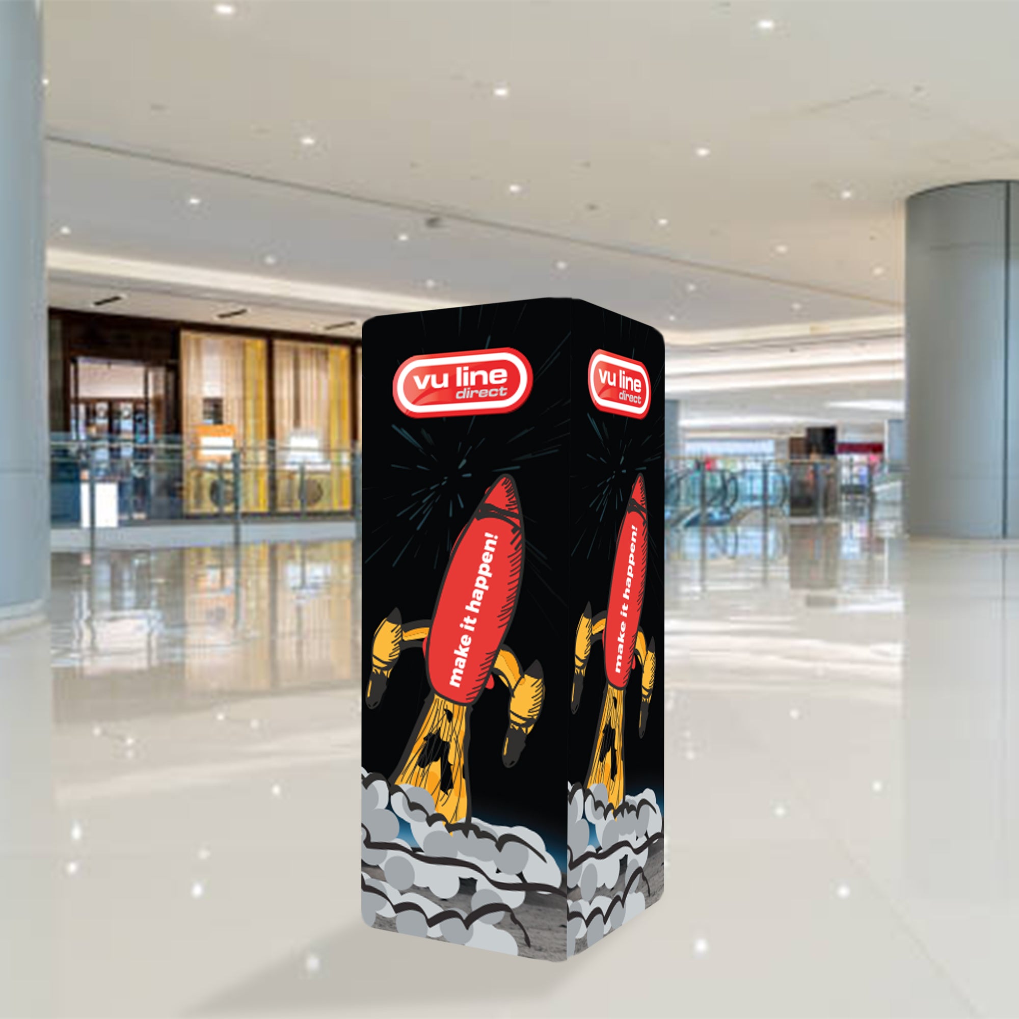 Pop Up Tower Display