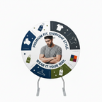 5' ROUND SHAPED DISPLAY