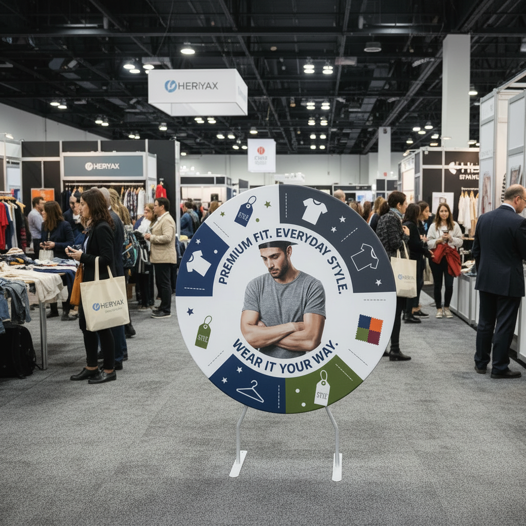 5' ROUND SHAPED DISPLAY