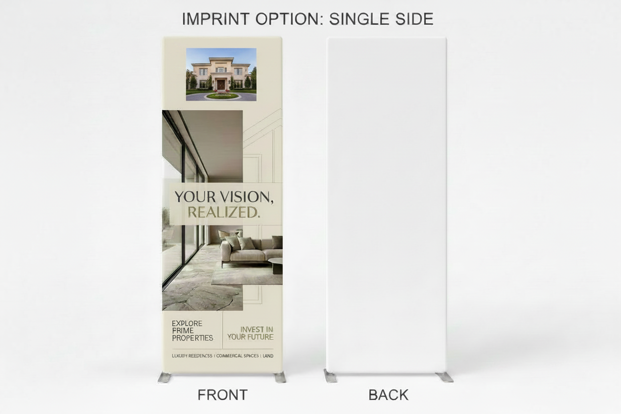 3' Fabric Banner Stand